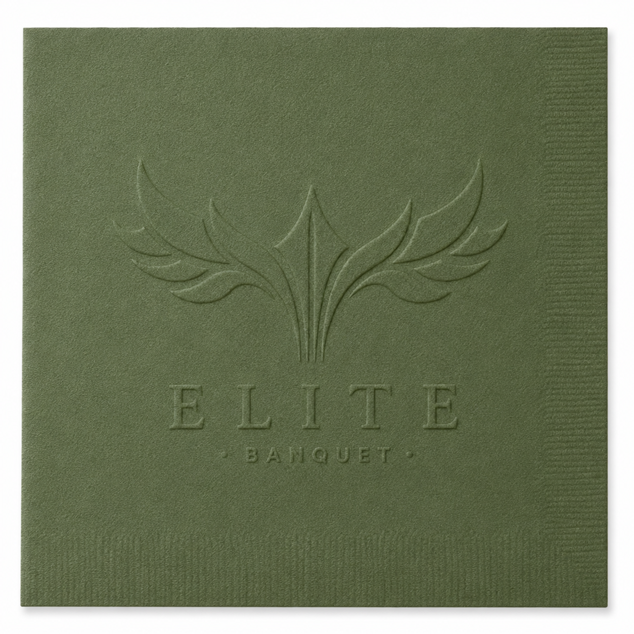 Embossed napkins