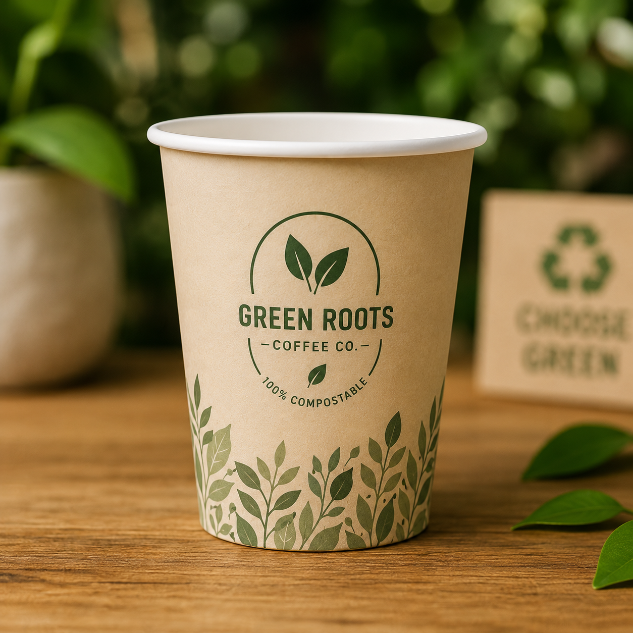 Compostable Paper Cups