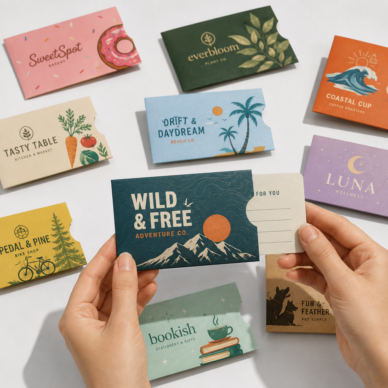 Gift Card Sleeves