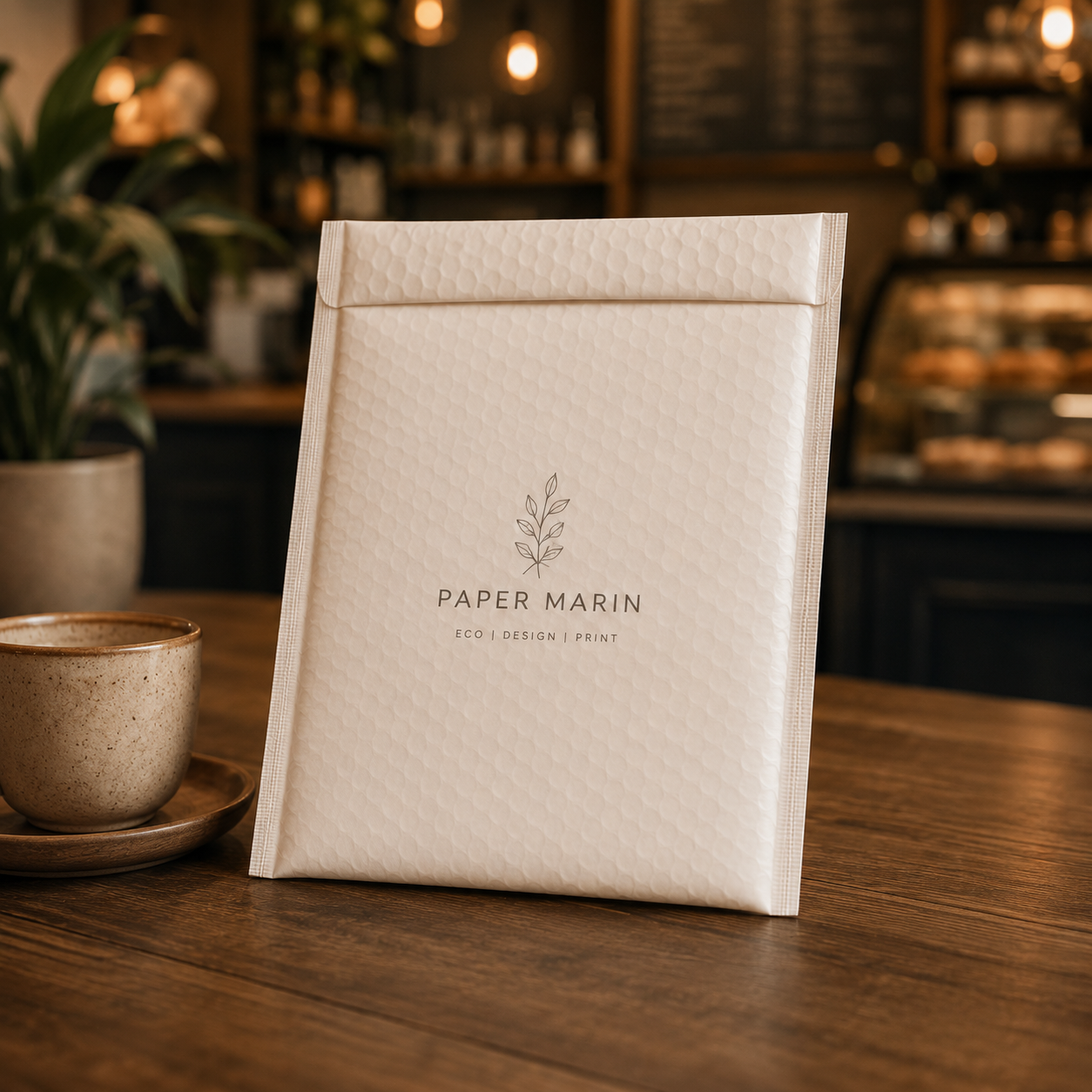 White Paper Bubble Mailers