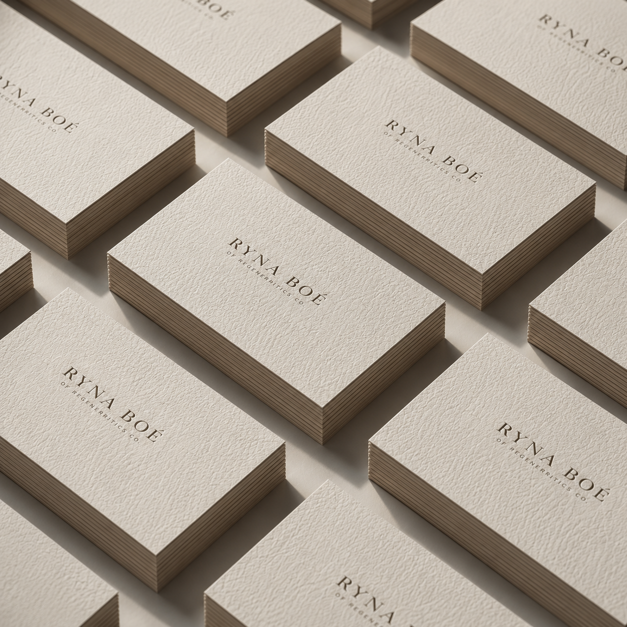 Textured Business Cards