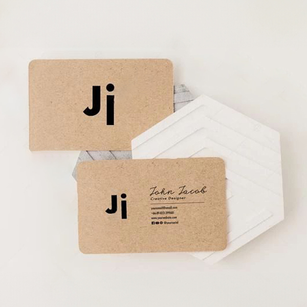 Kraft Business Cards | Light Printing House