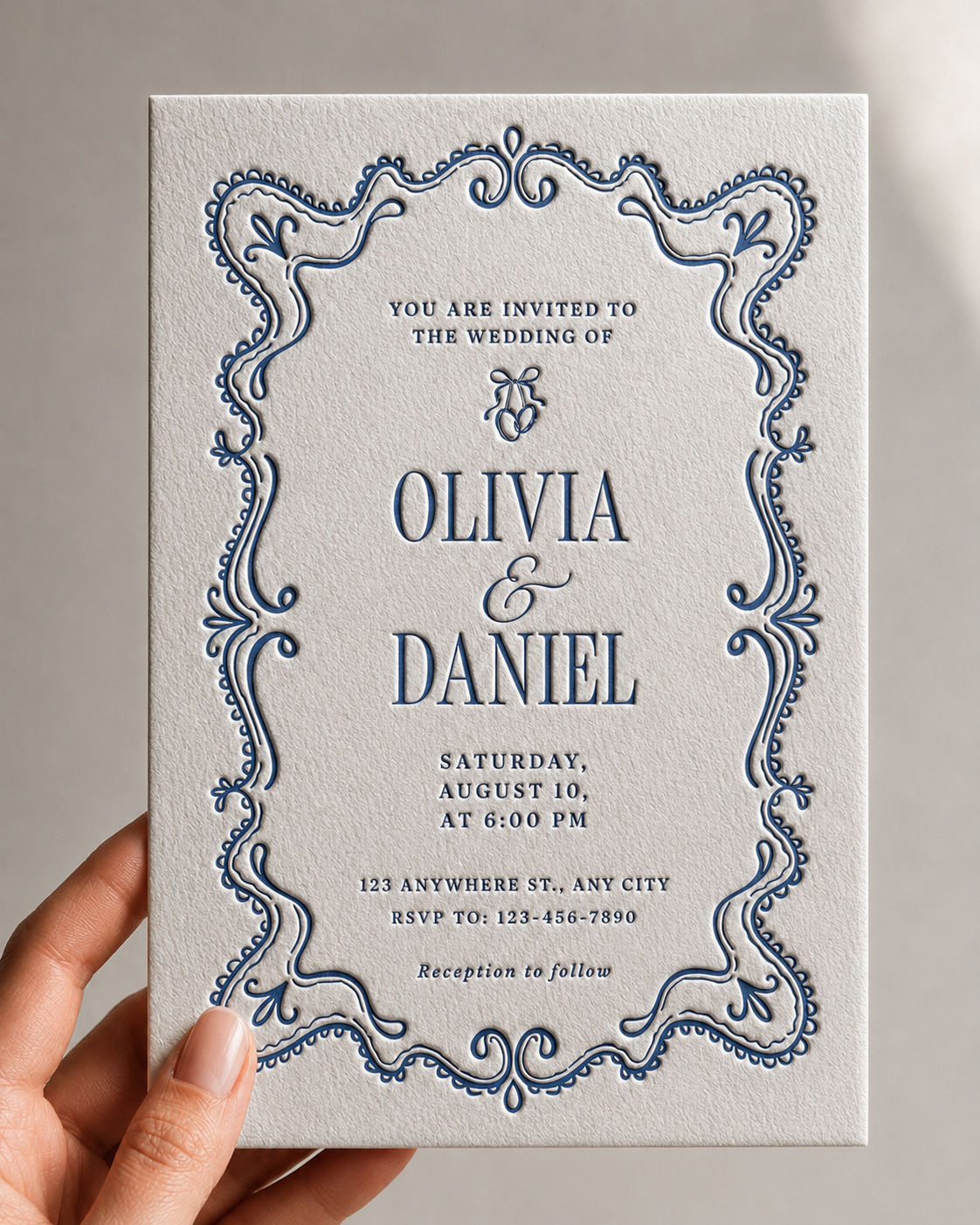 Letterpress Wedding Invitations