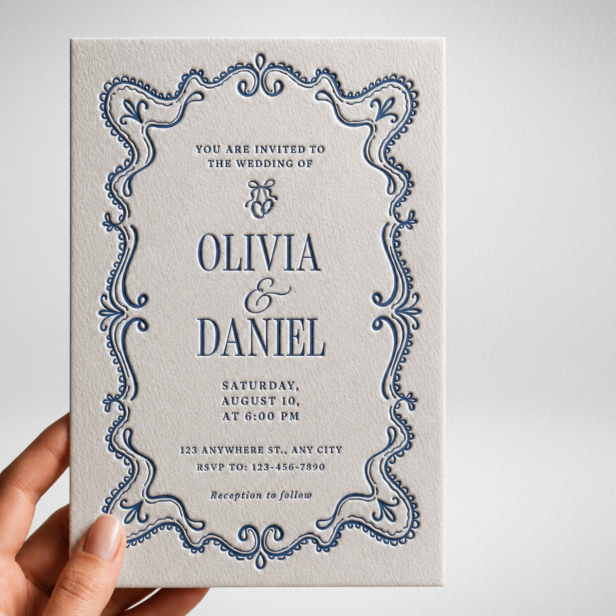 Letterpress Wedding Invitations Printing | Light Printing House