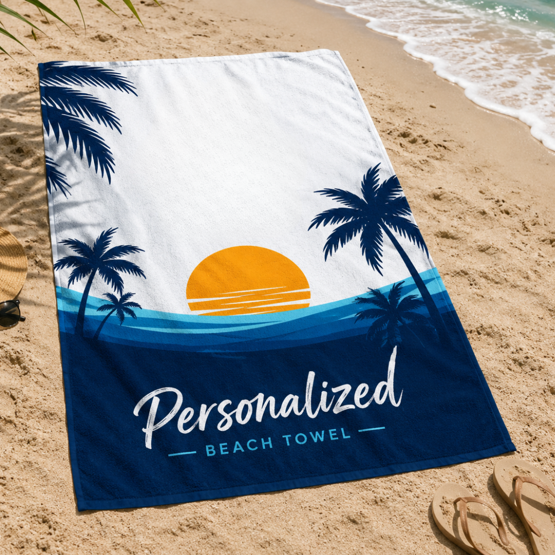 Personalized Beach Towel Printing | Light Printing House