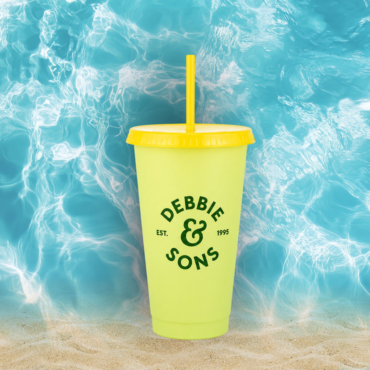 Chameleon Color Change Tumbler with Straw