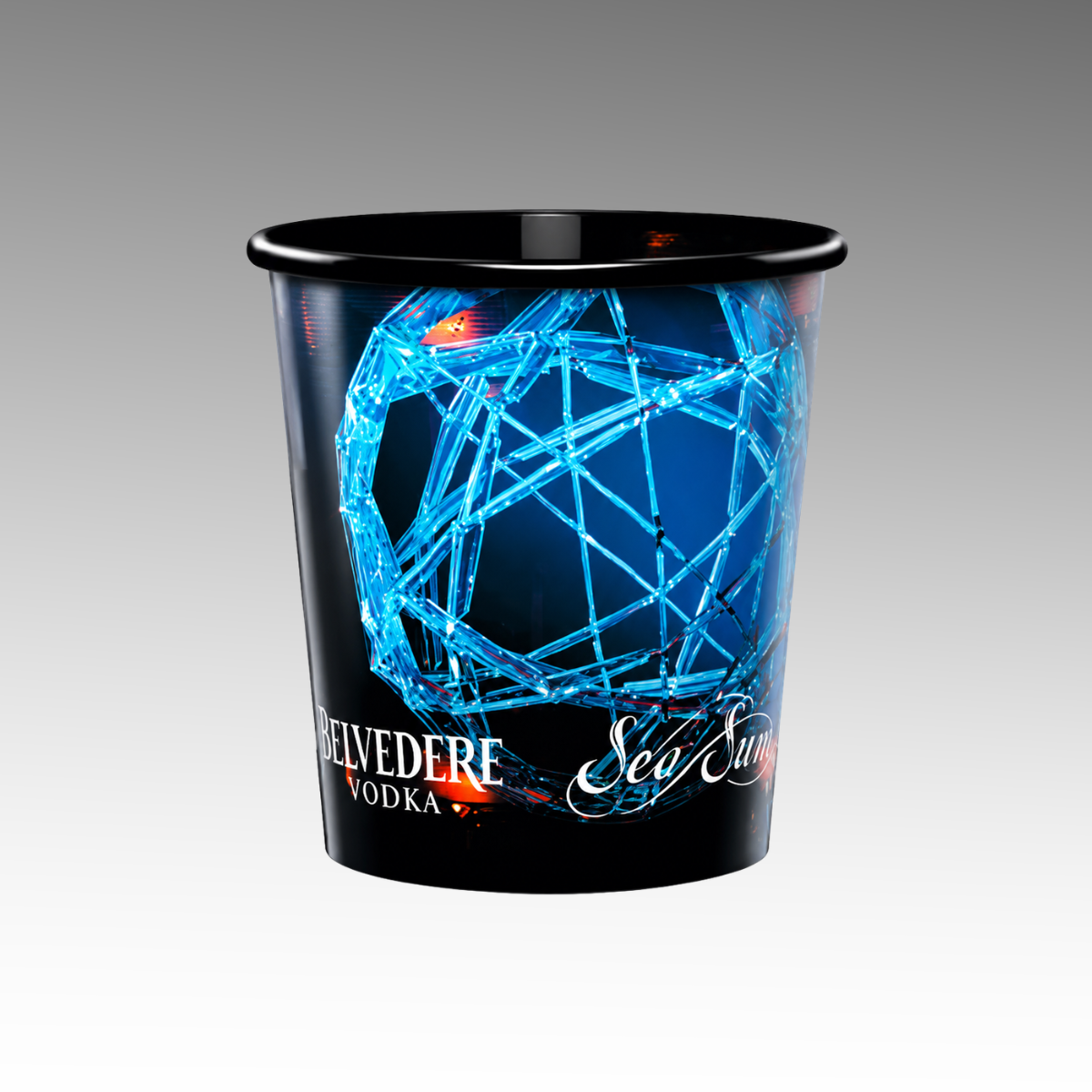 Small Full Color Plastic Cups