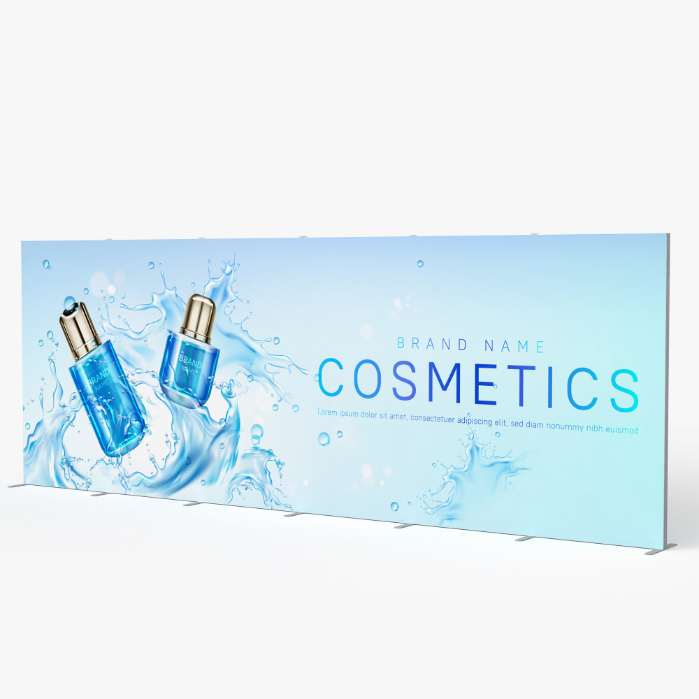 20ft SEG Fabric Stand Printing | Light Printing House