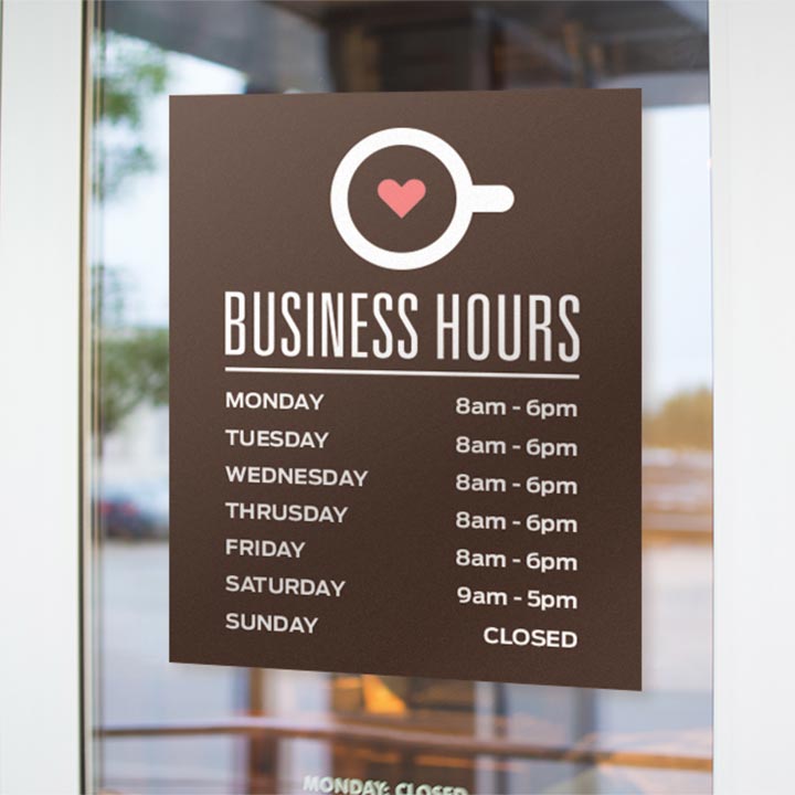 Custom Window Decals | Light Printing House