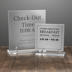 Metal Table Signs Printing | Light Printing House