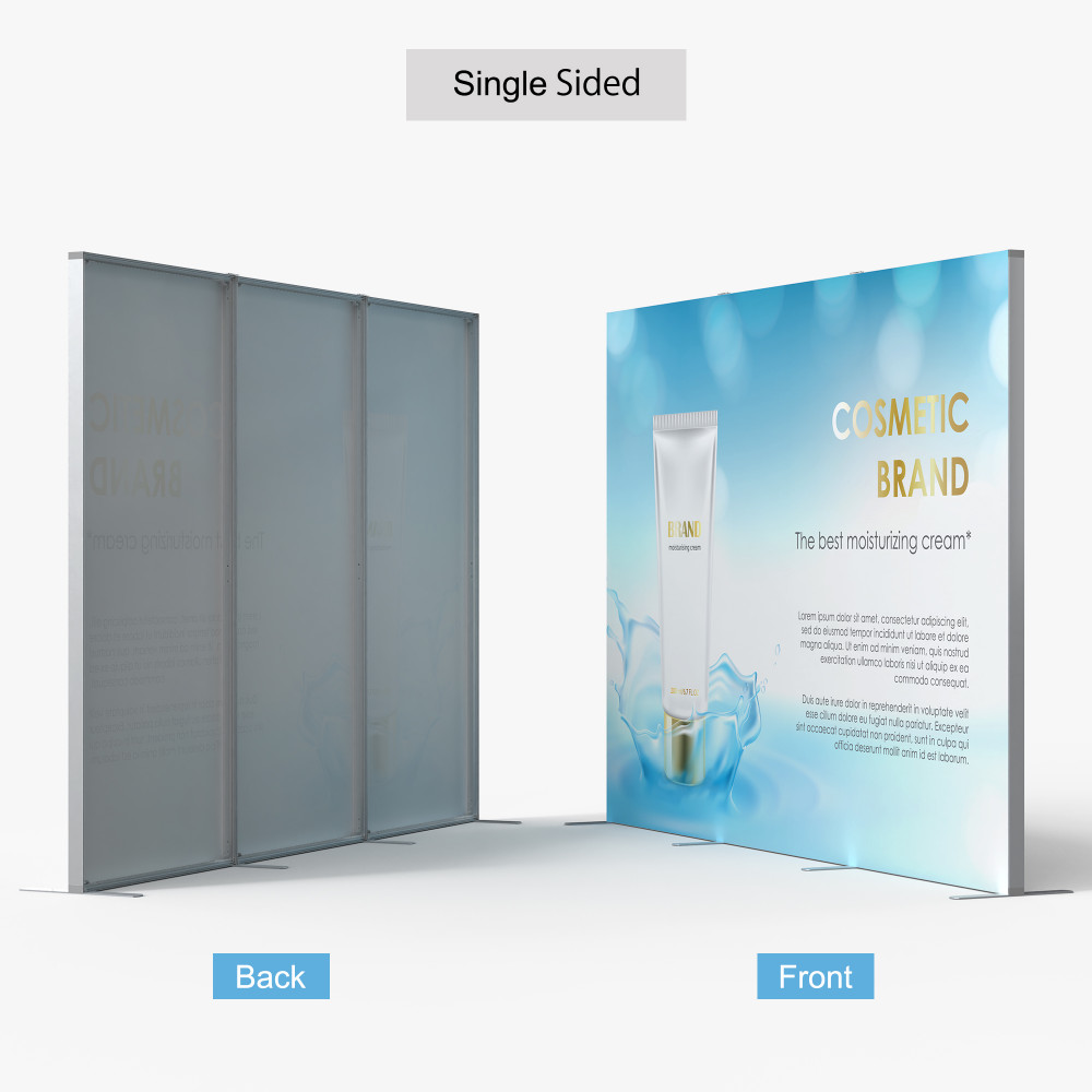 10ft SEG Fabric Stand Printing | Light Printing House