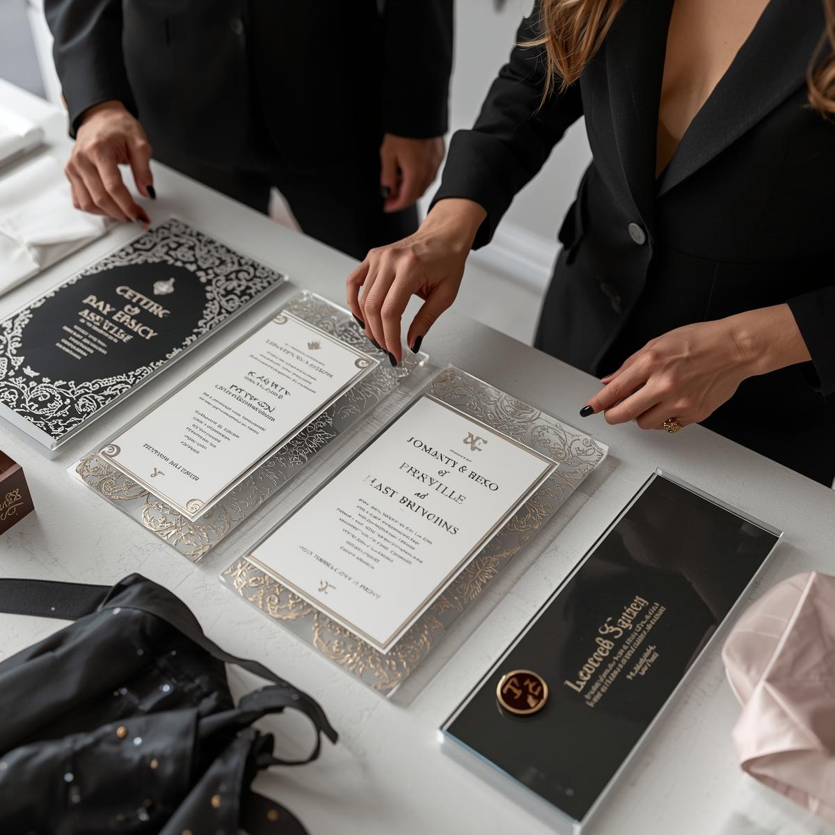 Acrylic Wedding Invitations Printing | Light Printing House