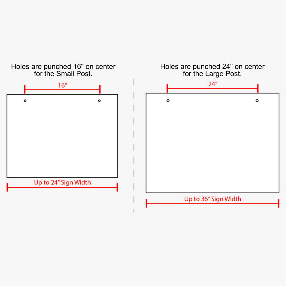 Real Estate Post (Hardware Only) | Light Printing House