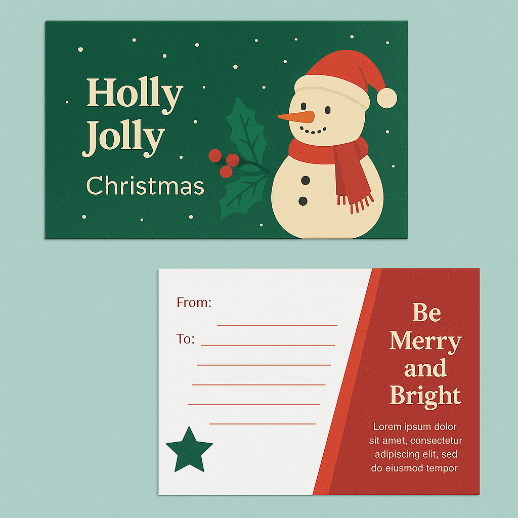 Christmas Cards | Light Printing House