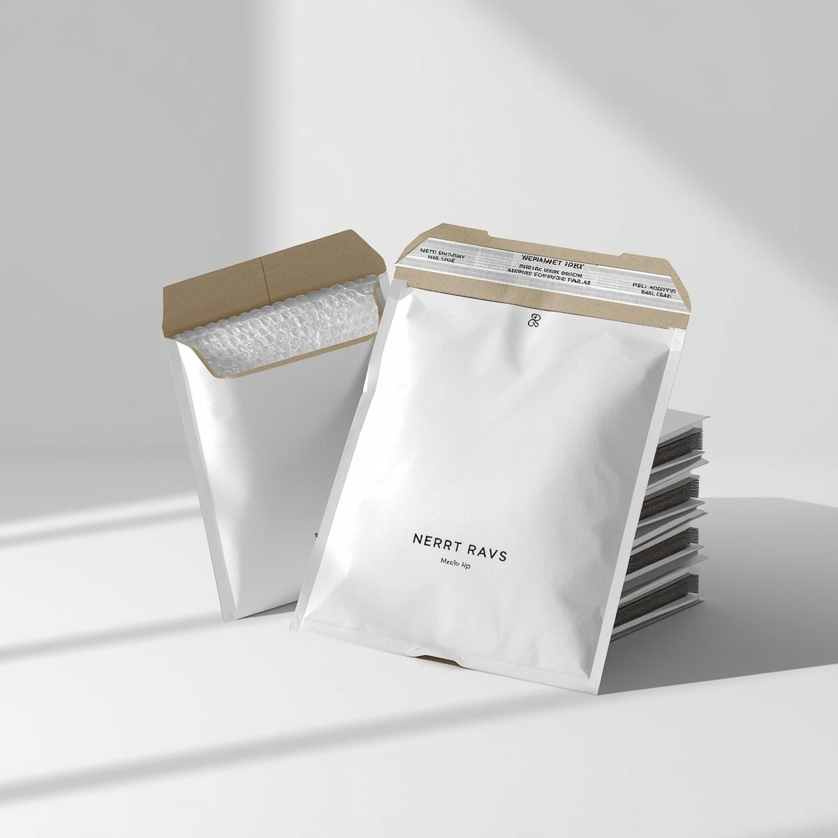 White Paper Bubble Mailers Printing | Light Printing House