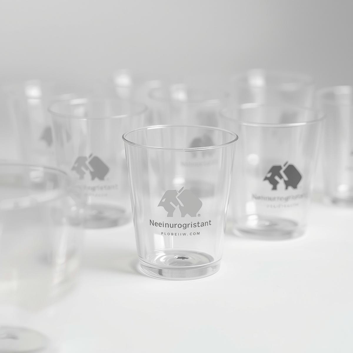 Custom Clear Plastic Cups Printing  Light Printing House