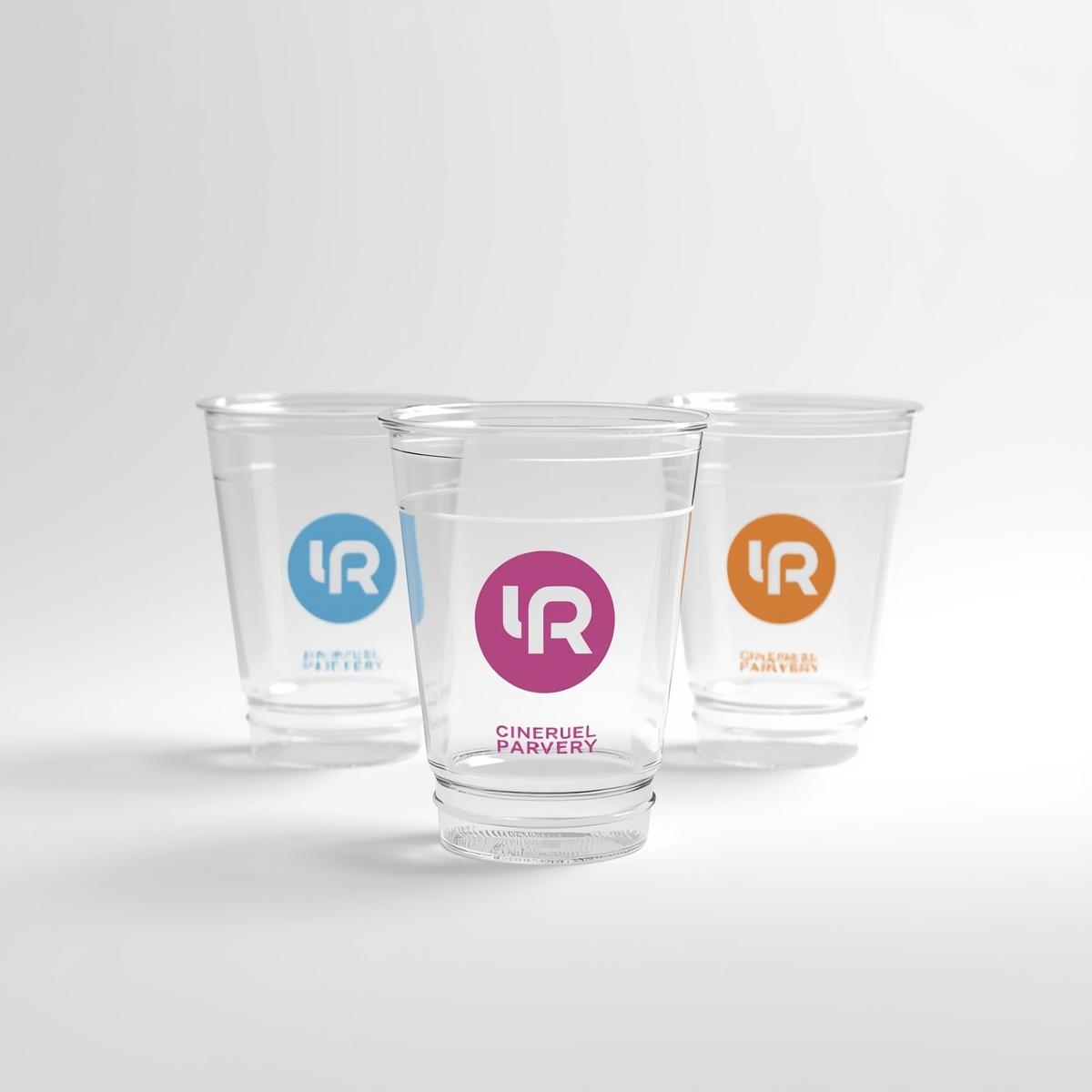 Custom Clear Plastic Cups Printing  Light Printing House