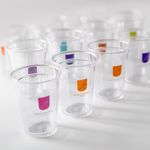 Custom Clear Plastic Cups Printing  Light Printing House