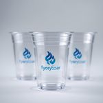 Custom Clear Plastic Cups Printing  Light Printing House