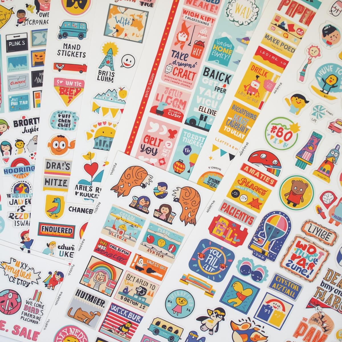 Custom Sticker Sheets  | Light Printing House