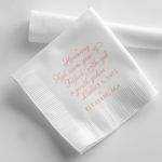 Custom Wedding Napkins | Light Printing House