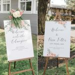 Custom Wedding Welcome Signs | Light Printing House