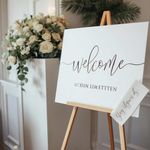 Custom Wedding Welcome Signs | Light Printing House