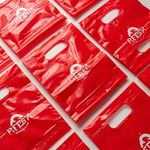 Die Cut Handle Plastic Bags Printing | Light Printing House