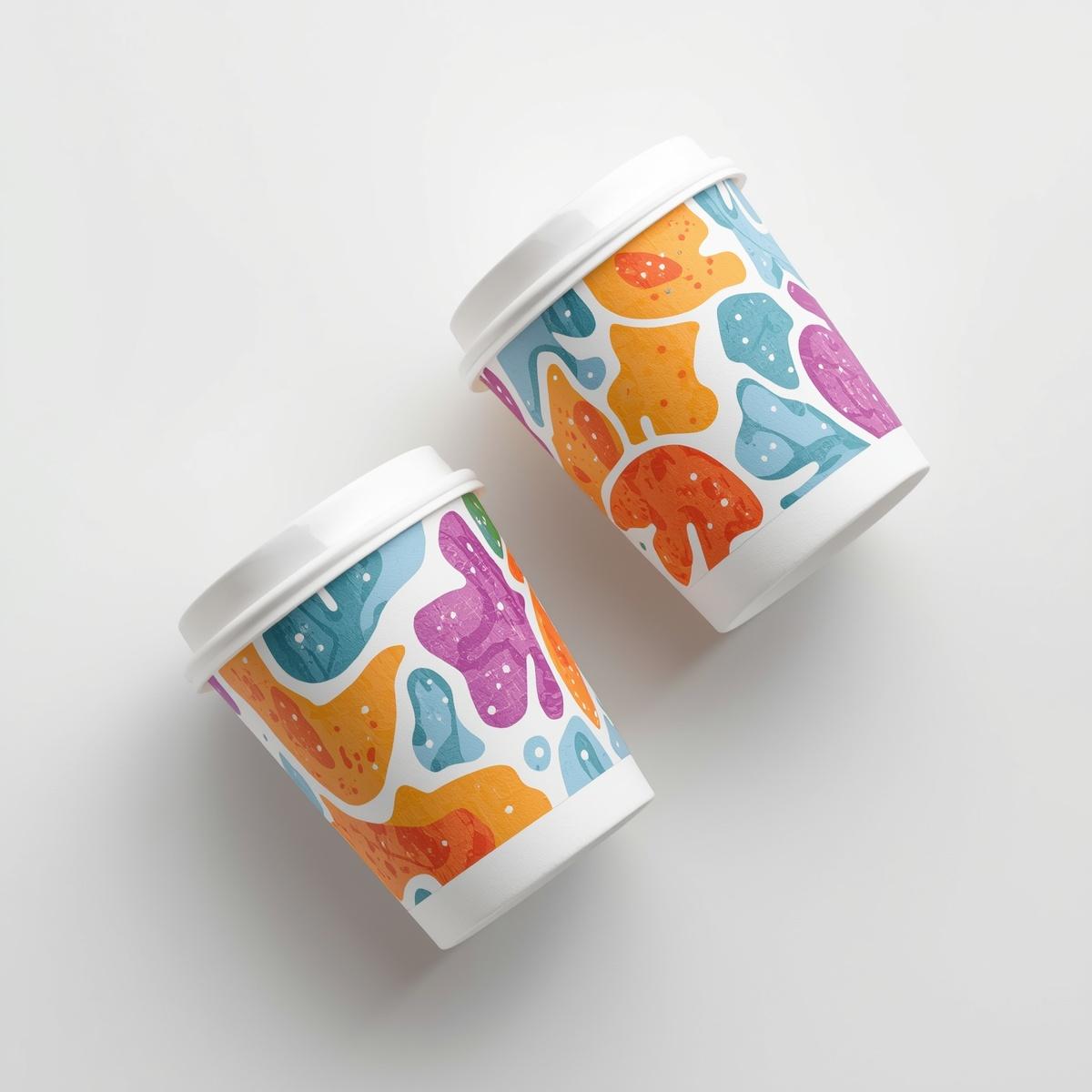 Double-walled paper cups Printing  Light Printing House