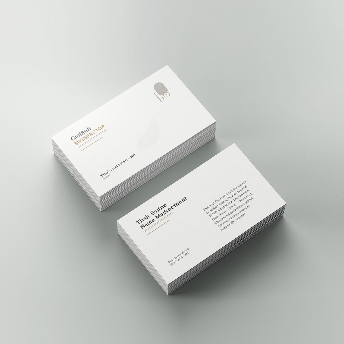 Duplex Business Cards | Light Printing House