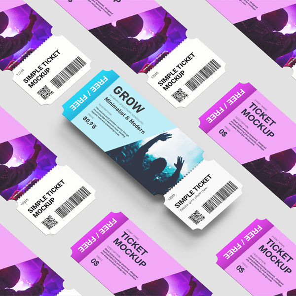 Event Tickets Printing | Light Printing House