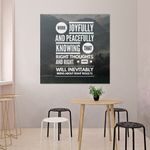 Adhesive Wall Fabric Printing | Light Printing House