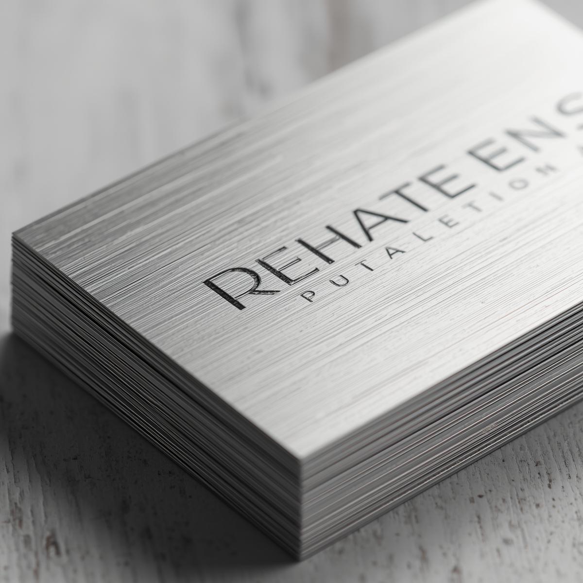 Metallic Finish Business Cards Printing | Light Printing House