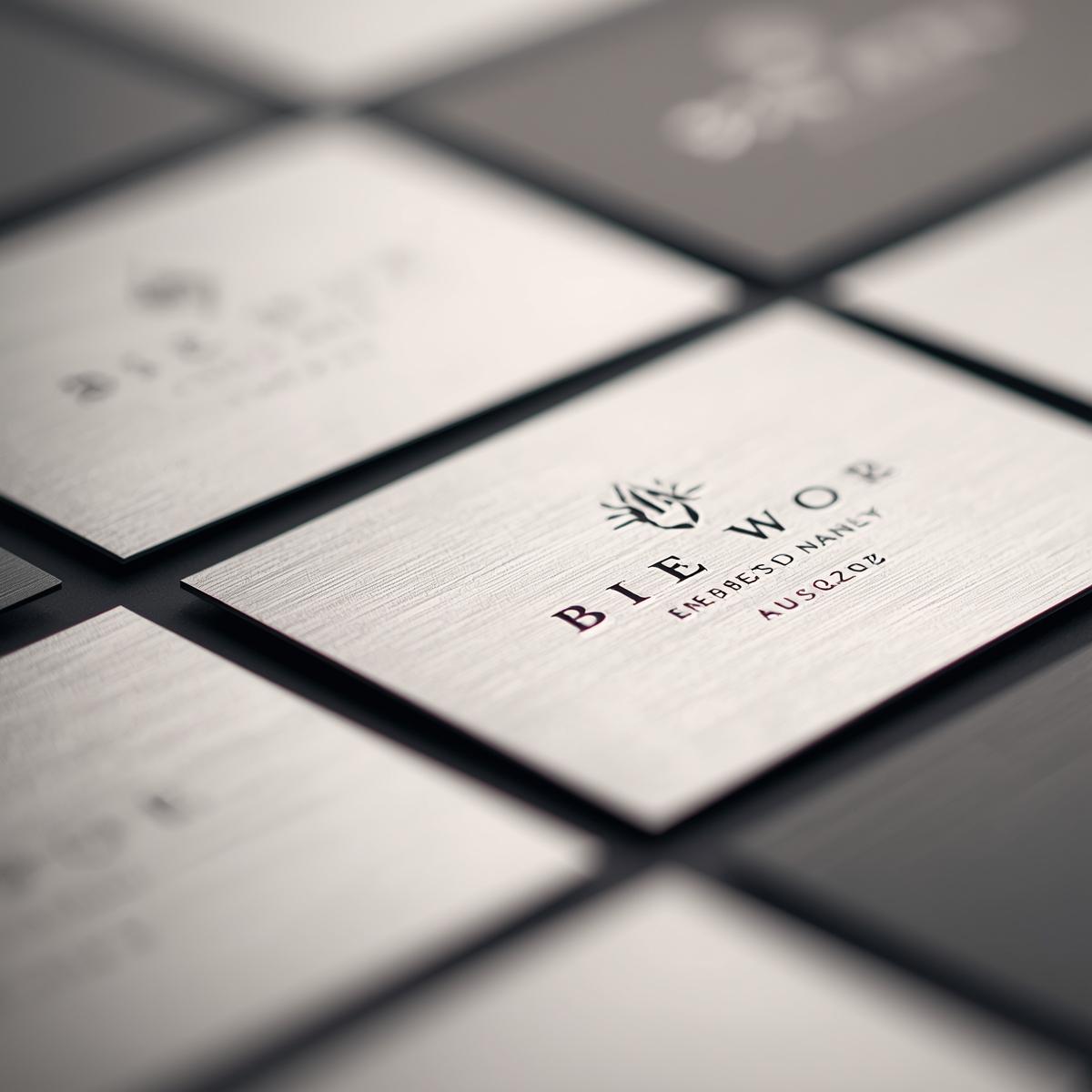 Metallic Finish Business Cards Printing | Light Printing House