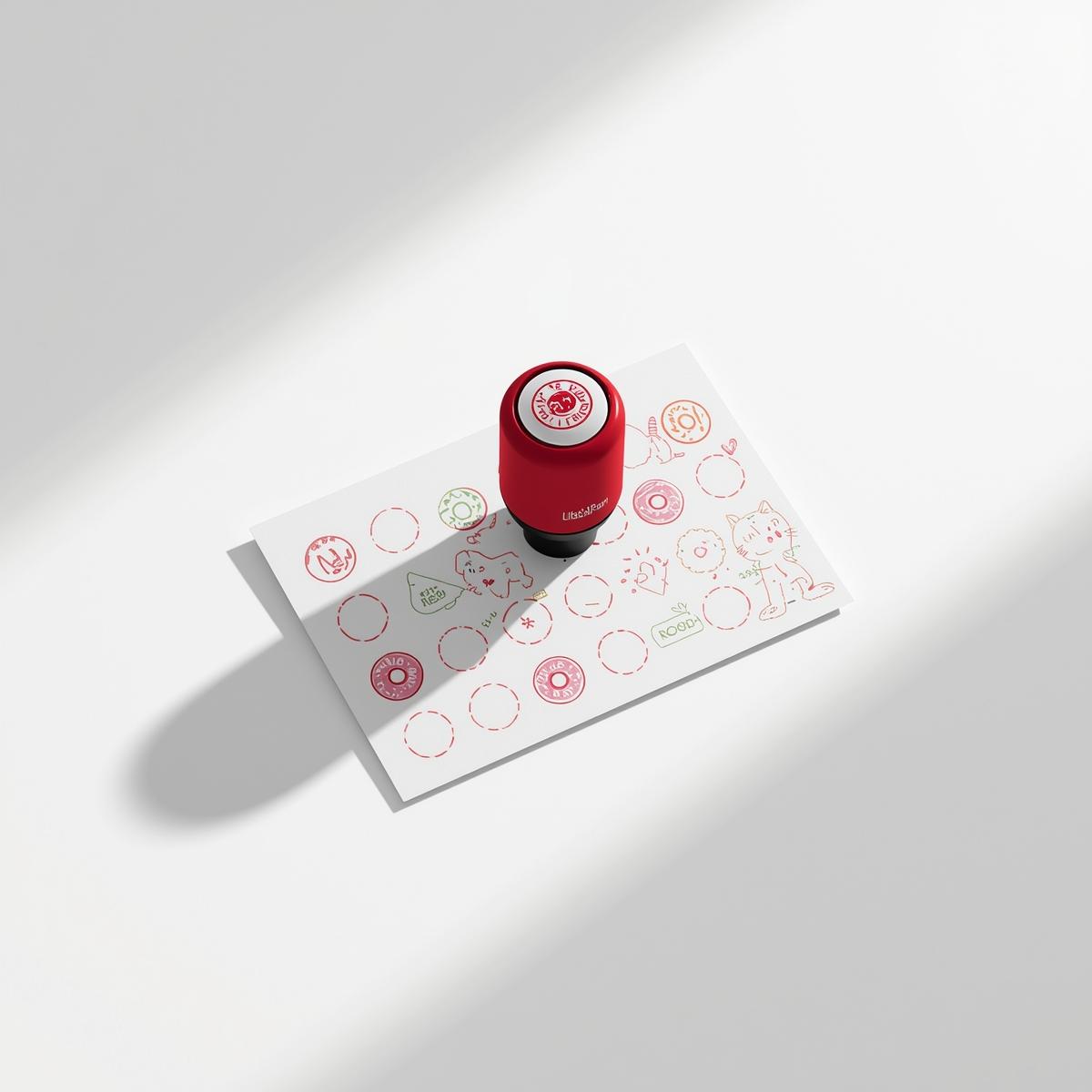 Custom Loyalty Card Stamp Mockup | Light Printing House