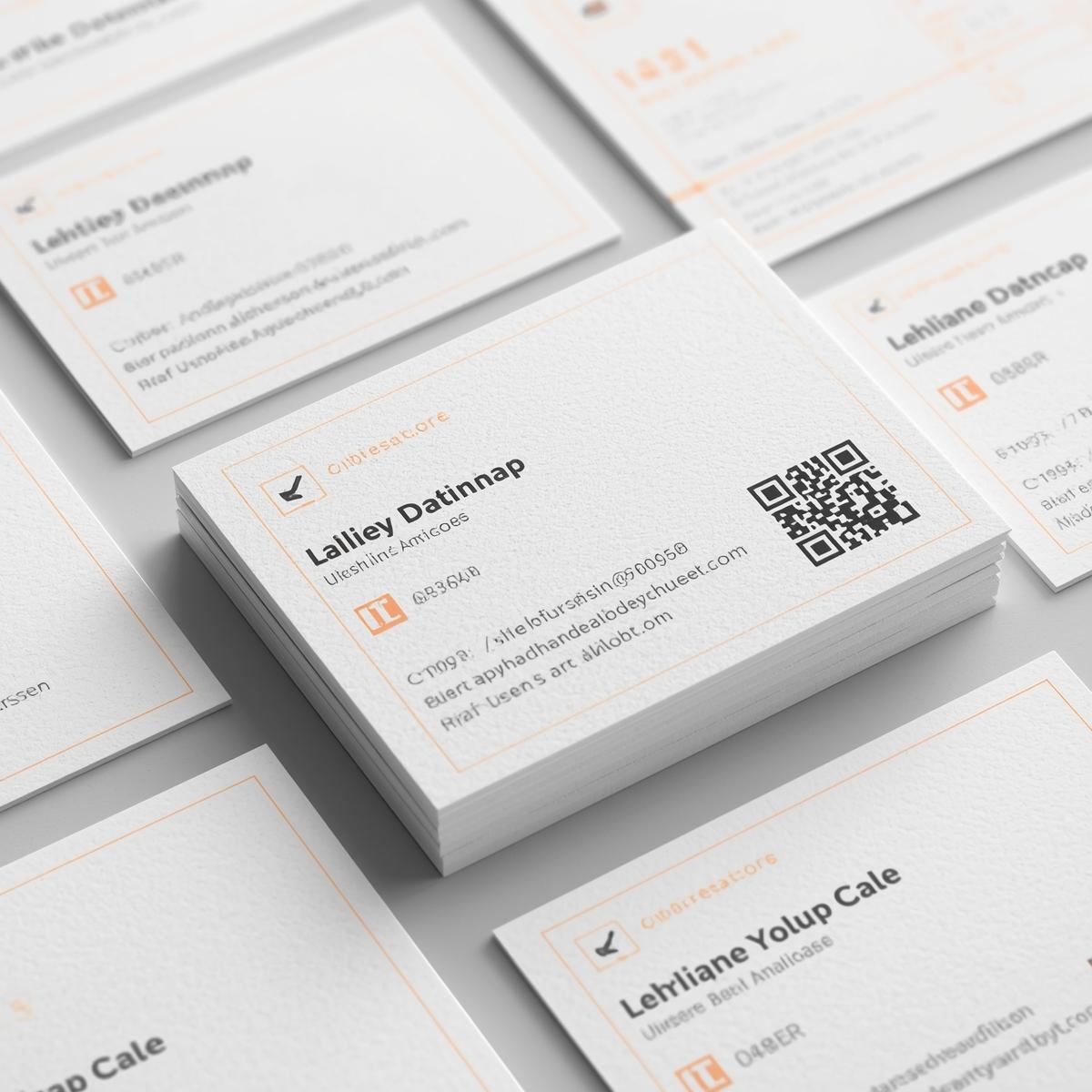 QR Code Business Cards | Light Printing House