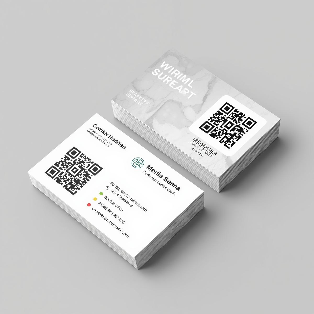 QR Code Business Cards | Light Printing House