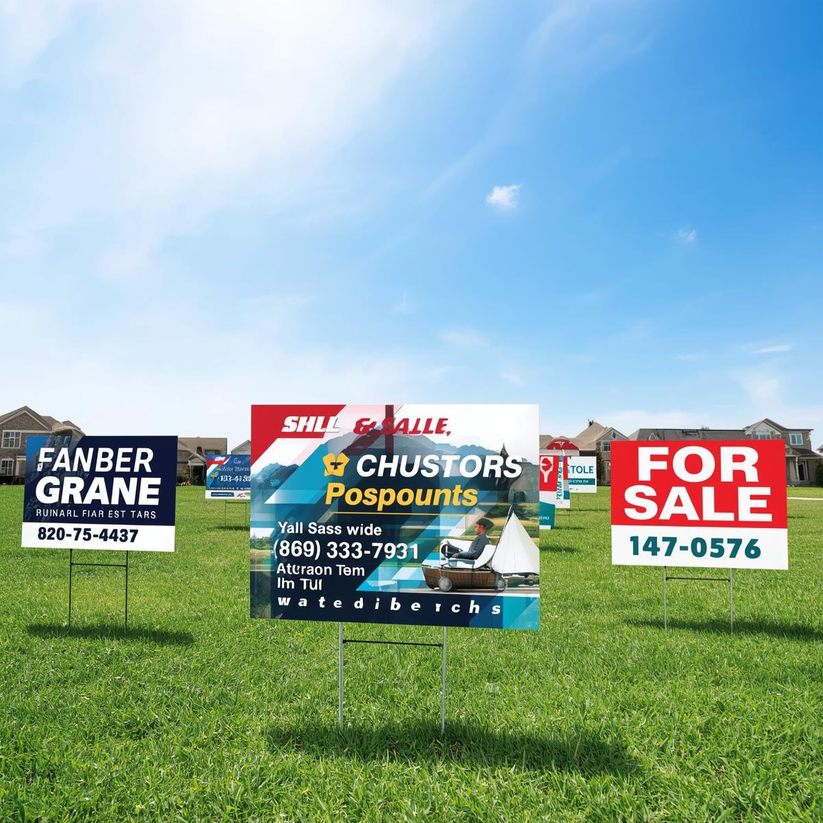 Real Estate Yard Signs | Light Printing House