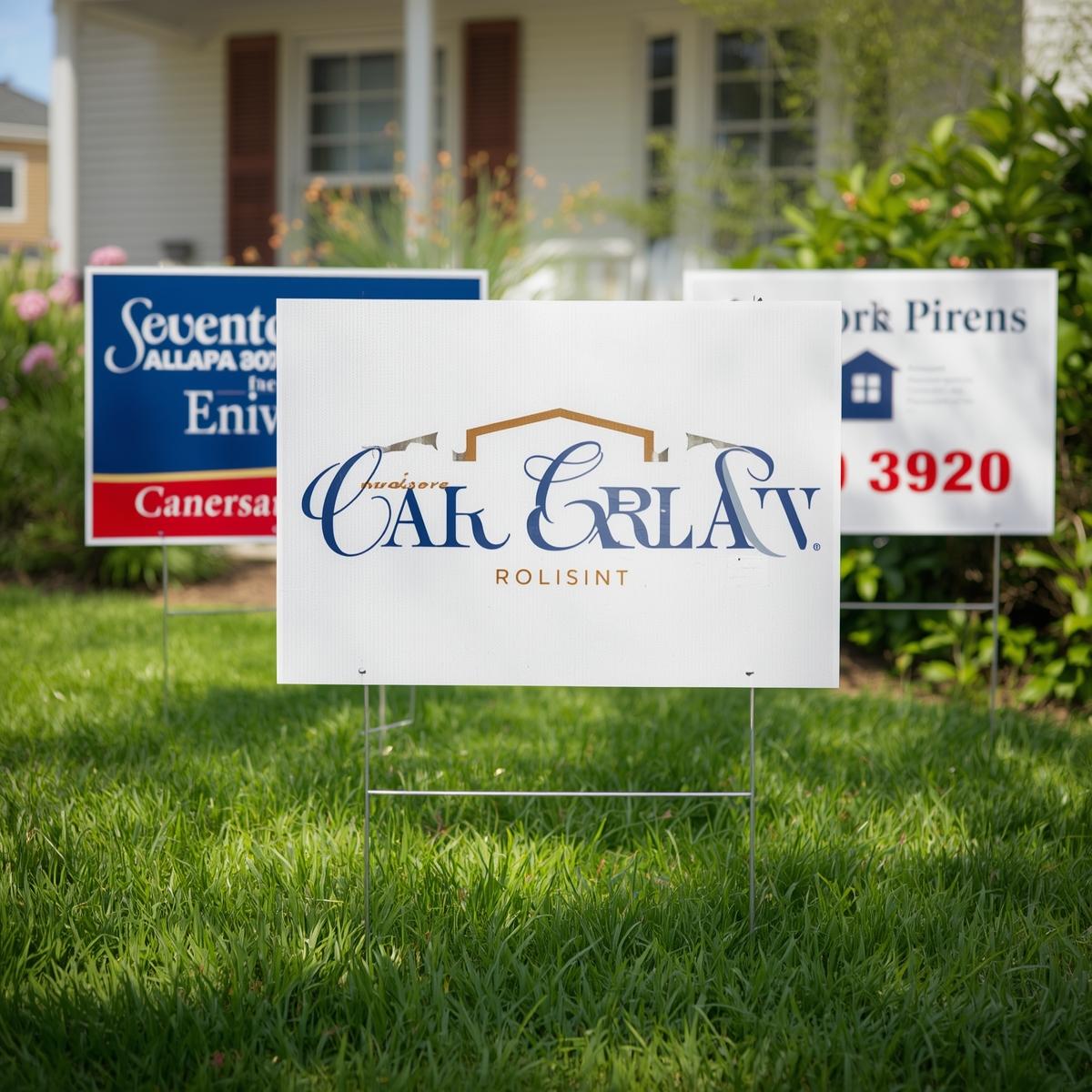 Real Estate Yard Signs | Light Printing House