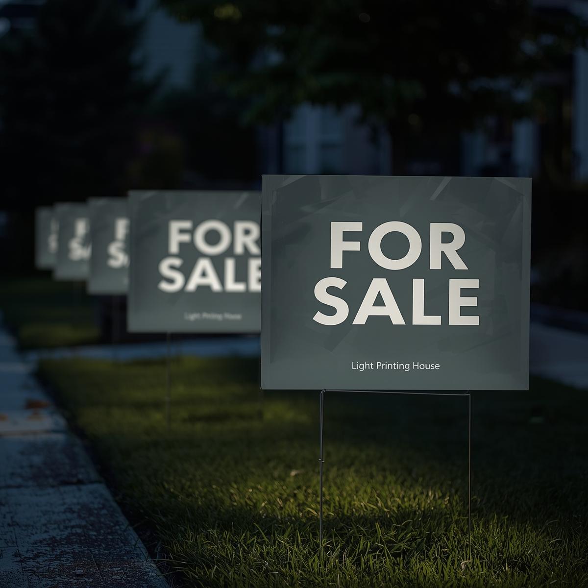 Real Estate Yard Signs | Light Printing House
