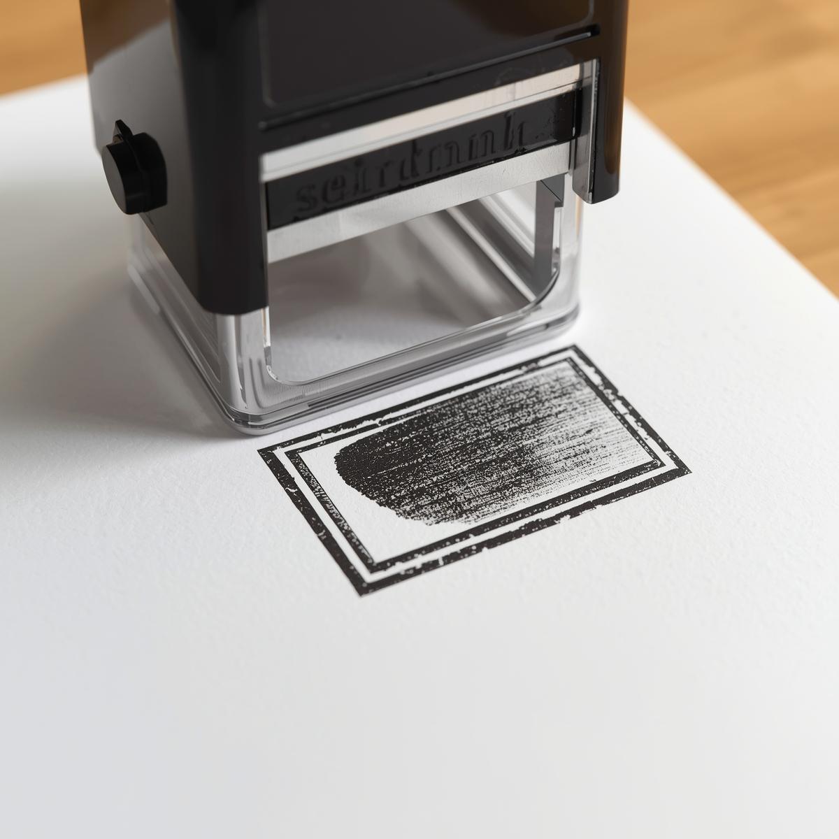 Rectangular Self-Inking Stamps Printing | Light Printing House