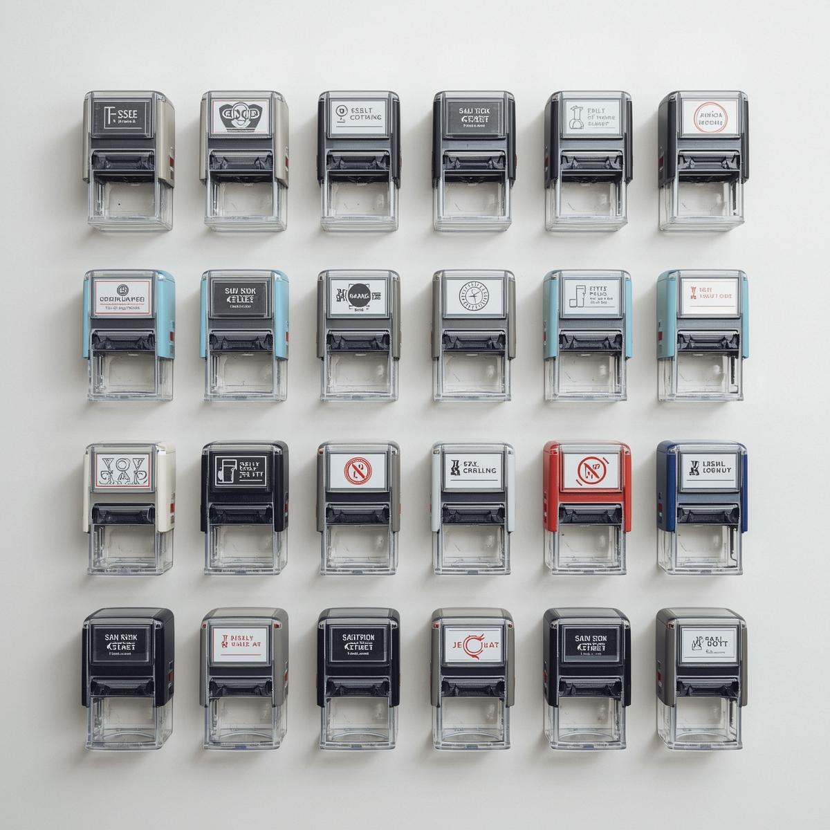 Rectangular Self-Inking Stamps Printing | Light Printing House