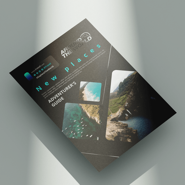 Raised Spot UV Flyers Printing | Light Printing House