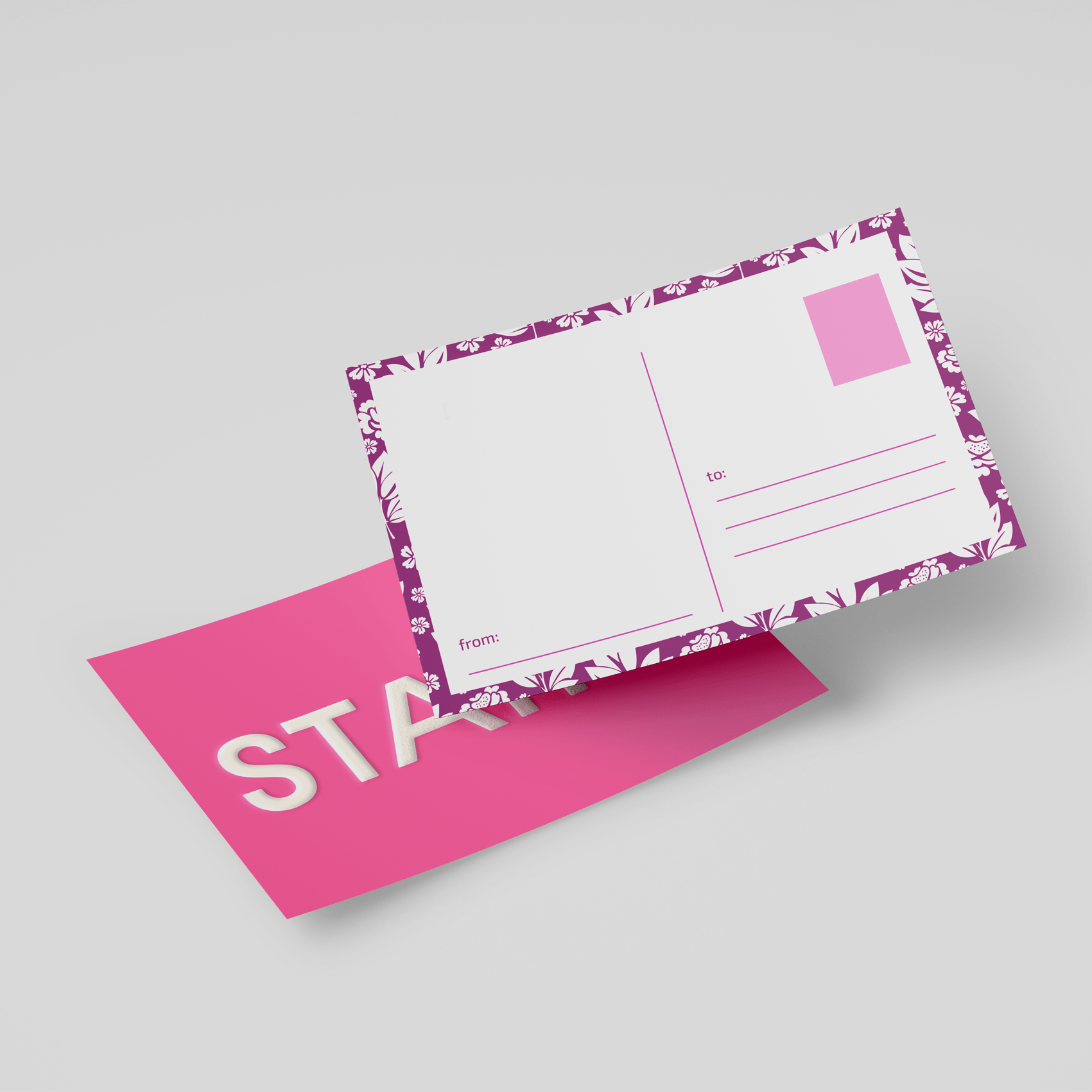 Raised Spot UV Postcards Printing | Light Printing House