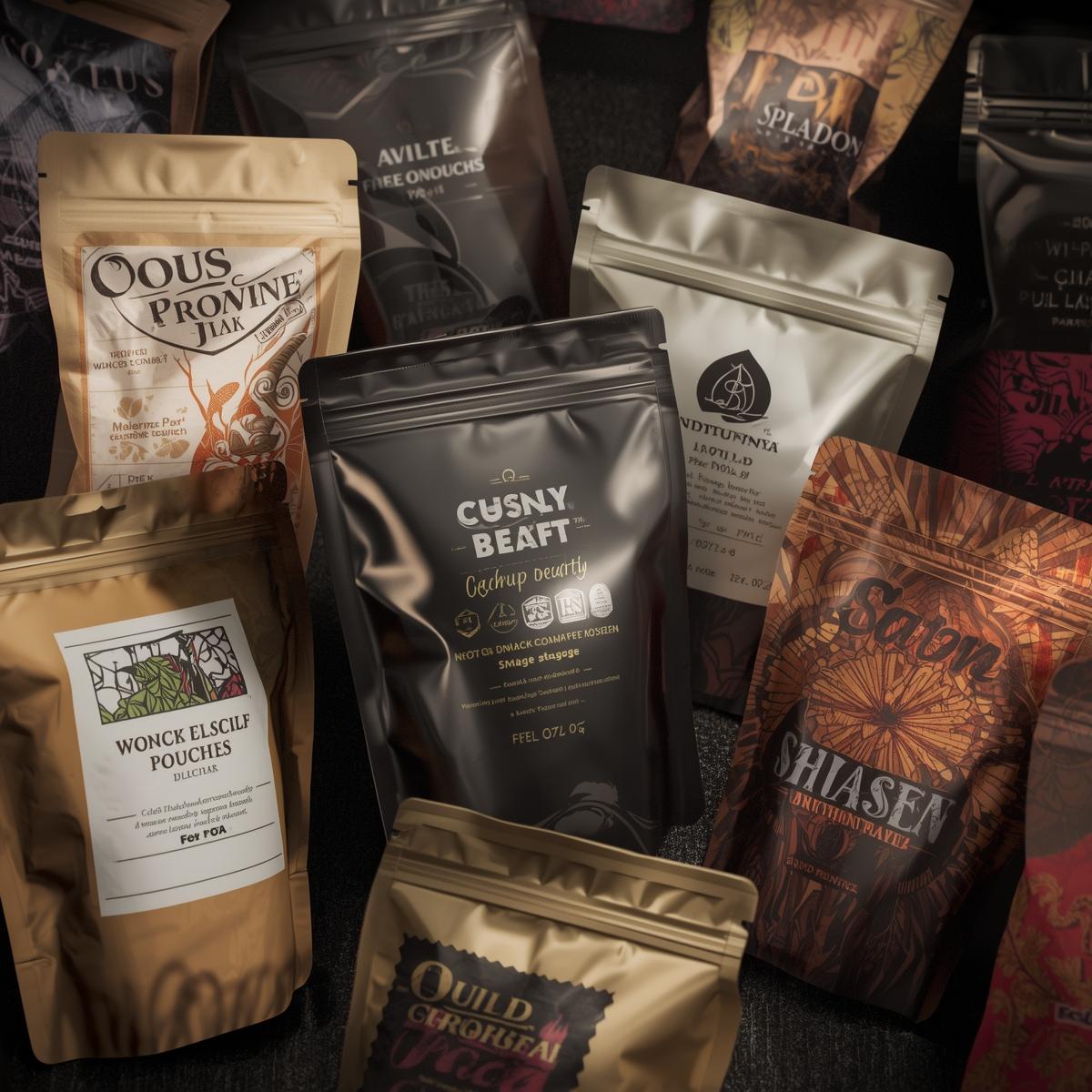 Stand Up Pouches Labeled Printing | Light Printing House