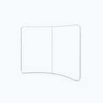 10 ft Curved Tension Fabric Display Printing | Light Printing House