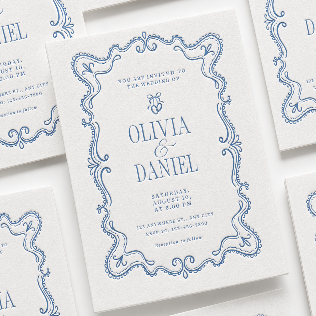 Letterpress Wedding Invitations Printing | Light Printing House