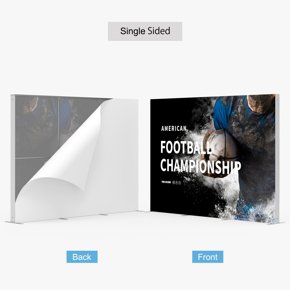 10ft SEG Backlit Fabric Display Printing | Light Printing House
