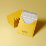 Yellow Paper Bubble Mailers Printing  Light Printing House