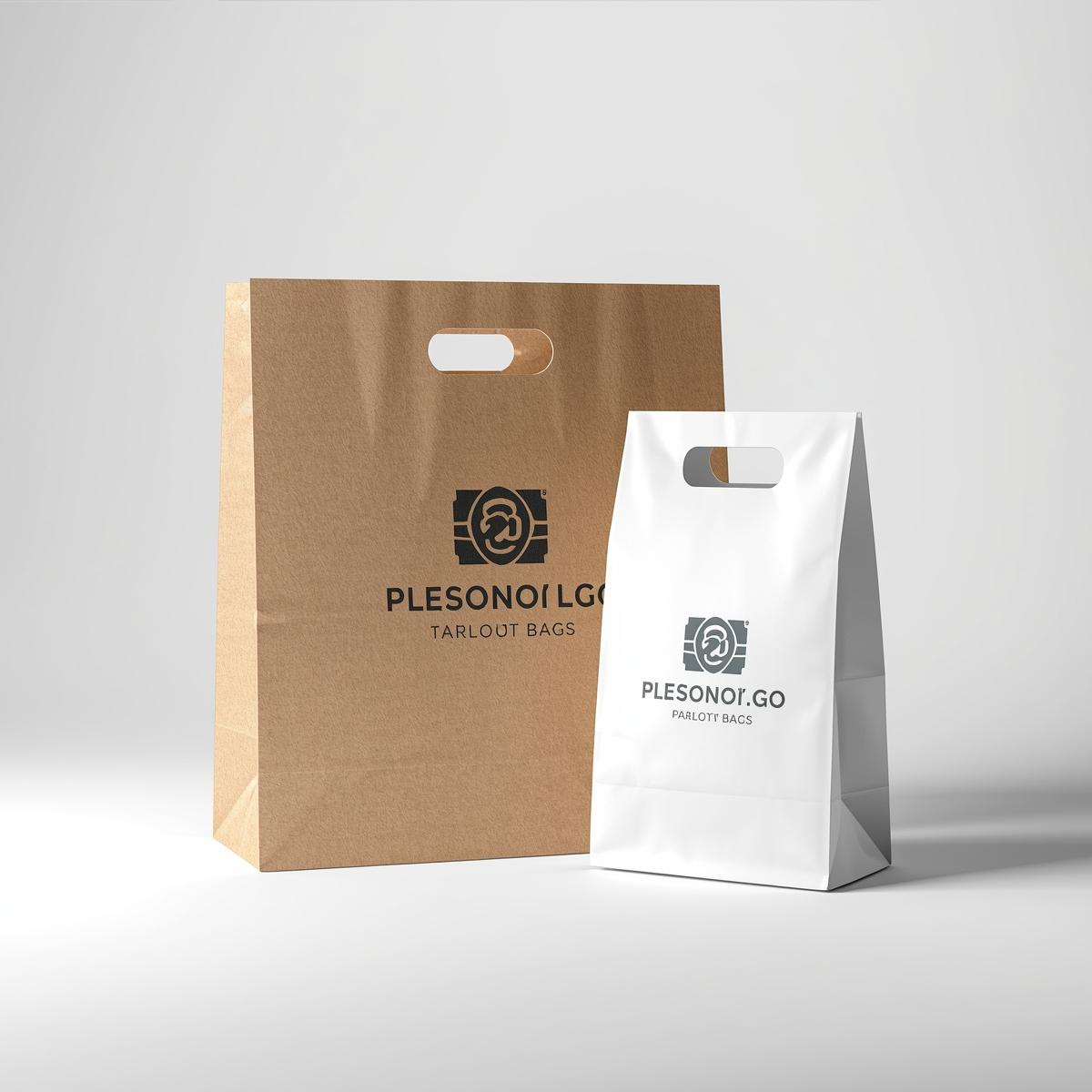 Paper Take-Out Bags Printing | Light Printing House